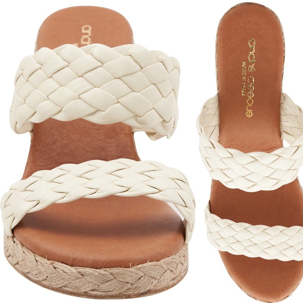 Andre Assous Aria Espadrille Wedge Sandal